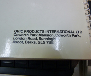 ORIC 1 zdj09 Manual