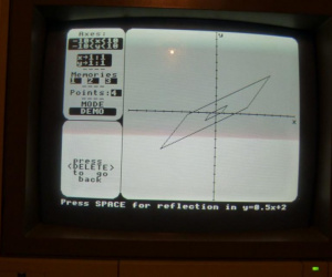 Program do wykresów matematycznych BBC Micro